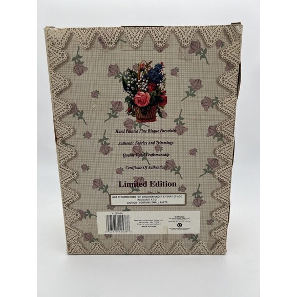 Collectors Choice Hand Painted Fine Bisque Porcelian Limited Edition Doll - Picture 3 of 9